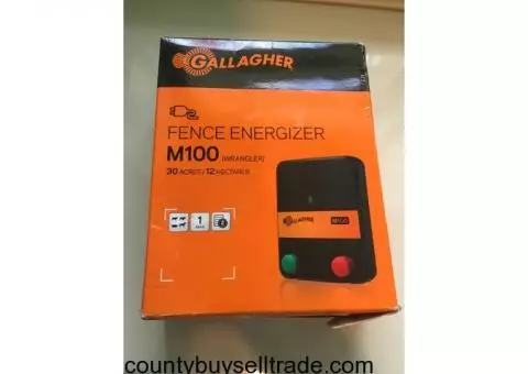 NEW Gallagher Fence Charger M100